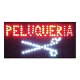 Cartel Led Peluqueria Hoy Solo Modelo Nacional Ver Detalle