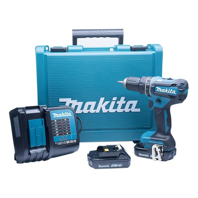 Taladro Rotomartillo Inalambrico Makita 1\u002F2 Pulg Brushless Vvr 1900 Rpm Dhp485sye Color Turquesa Frecuencia 50\u002F60 Hz | Meses sin interés