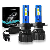 Kit De Faros Led H4 H13 9007 Luz Alta Y Baja Canbus Auto