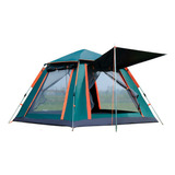 Carpa Camping Domo Armable Impermeable 4 Personas Exterior