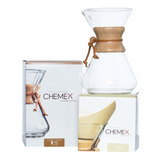 Paquete Chemex Serie Clásica De 10 Tazas Filtros De Círculo 