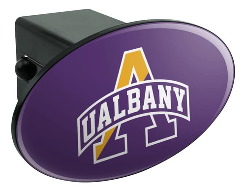 University At Albany Primary Logo Oval Tow Trailer Hitch Cov