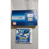 Nintendo 2ds Azul Transparente Juegos En Memoria Y Pokemon