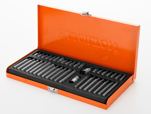 Juego Puntas Torx Multiestria 40 Pcs Caja Cv Hamilton Jt40