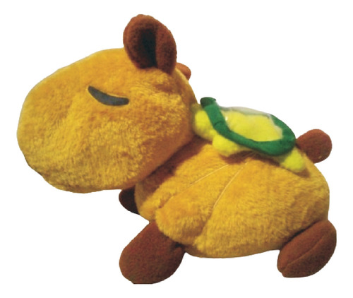 Peluche Carpincho Capibara C/accesorio Capybara Durmiendo