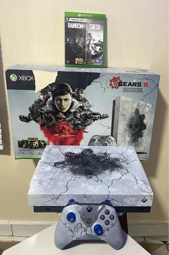 Xbox One X 500gb 4k Edição Gears 5