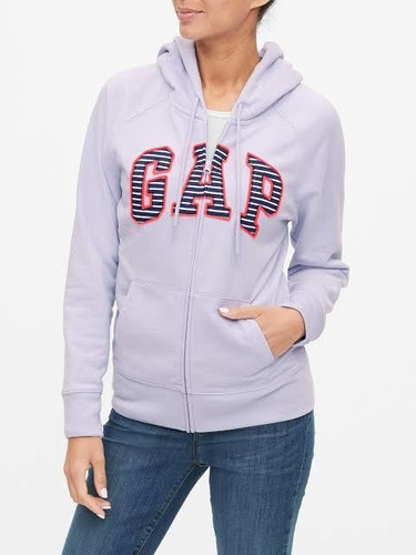 Sudadera Gap Logo Hoodie Ziper Con Capucha 