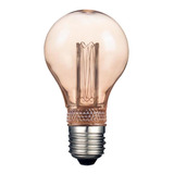 Foco Vintage, Decorativo, Adhafera, Base E27, 127 V Color De La Luz Blanco Cálido