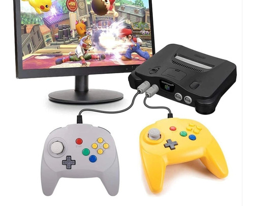 Controle Marca Next-a Compatível Com Nintendo 64 Cinza C107c