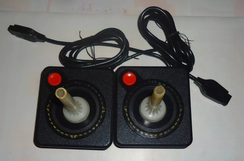 2 Joysticks Vintage Atari Originales Excelente Estado Leer