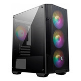 Gabinete Msi Mag Forge M100a Rgb Usb 3.0 Micro Atx Color Negro