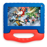 Tablet Infantil Marvel Avengers Azul 4gb Multilaser Original