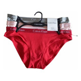 Set De 3 Calzones Bikini Calvin Klein Originales Talla M