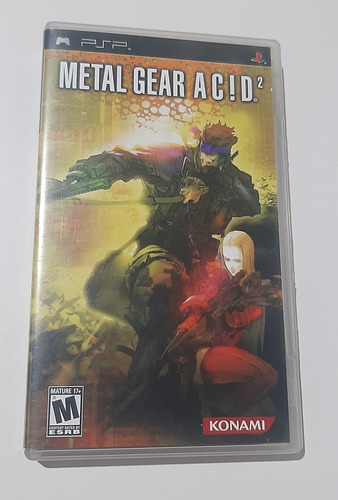 Jogo De Psp Metal Gear Acid 2 Novíssimo Impecável  !!!