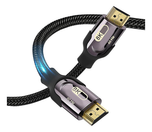 , Cable 2.1 Compatible Con Hdmi Para Monitor, Ordenador ,