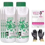 Maria Escandalosa Kit Progressiva Sem Formol 1l Com 3 Kit