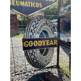 Cartel Vintage Goodyear De Chapa