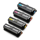 Pack 4 Toner Compatible Hp 508a Cf360a Laserjet Mfp M577