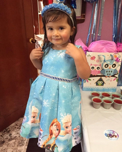 Vestido Niña Rotondo Moana Frozen