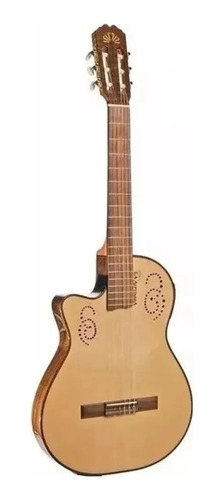 Guitarra Electrocriolla La Alpujarra Modelo 300kinkz Natural