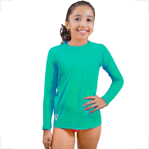 Camisa Manga Longa Juvenil Kids Malha Fria Fator Uv+50