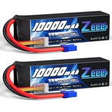 Bateria X2 4s Lipo 10000mah 14.8v 120c Conector Ec5 