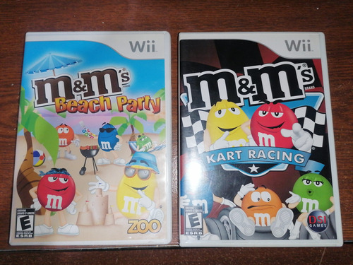 M & M's Juegos Para Wii. Usados 