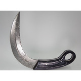 Faca Karambit Grande Aço Damasco  Forja Artesanal C/ Bainha