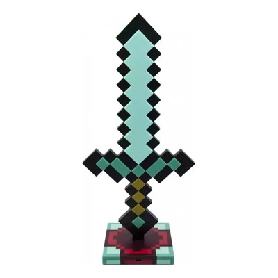 Espada E Picareta Luminosas Do Minecraft Para Crianças