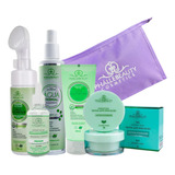 Kit Cuidados Com A Pele Oleosa Mista Acne Skincare Completo 