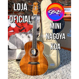 Violão Seizi Mini Nagoya Half Cutaway Koa Com Bag Material Do Diapasão Madeira Técnica Orientação Da Mão Destro