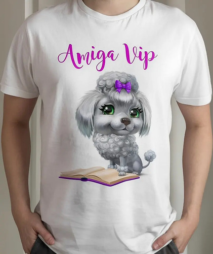 Camiseta Pet Poodle - Modelo 01 | Parcelamento sem juros