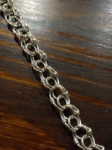 Antigua Pulsera De Plata