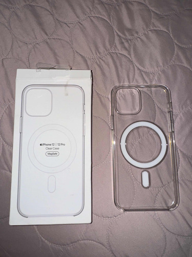 Funda iPhone 12 Pro Mag Safe Transparente Original