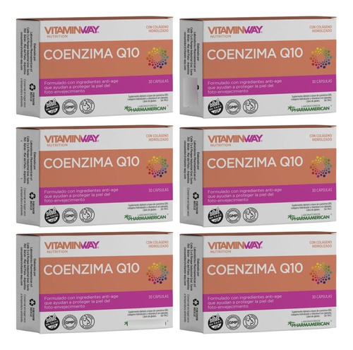  Coenzima Q10 Anti-age X 180 Capsulas Vitamin Way
