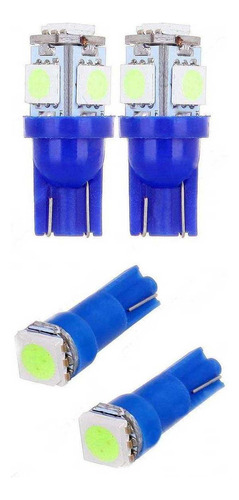 30 X T5 Ice Blue Dashboard Gauge 5050smd Luces De Bombilla