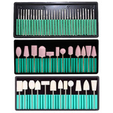 55 Brocas Lixa Polidora Para Unhas De Porcelana 03 Tipos