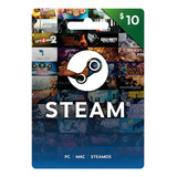 Saldo Steam Argentina 10 Usd Gift Card Entrega Rápida