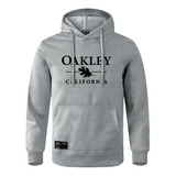 Blusa Moletom Oakley Califórnia Com Capuz Ótima Qualidade