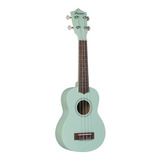 Ukelele Soprano Estudio Verde Agua Incluye Funda 