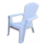 Silla Sillon Gran California Blanco Mascardi Plastico