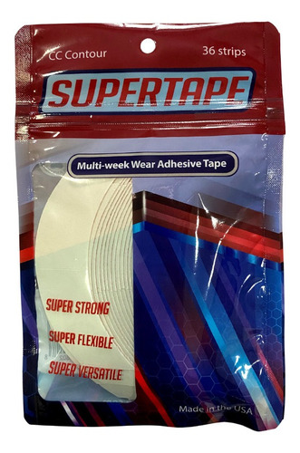 Fita Adesiva Super Tape Cc Prótese Capila Mega Hair 1,9cm