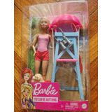Muñeca Barbie Guardavidas, La Caja Esta Abierta Pero Intacta