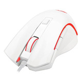 Mouse Gamer Redragon Branco Barato Led 4 Cores 3200dpi