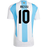 Jersey Messi 10 Local Copa América Versión Jugador 2024