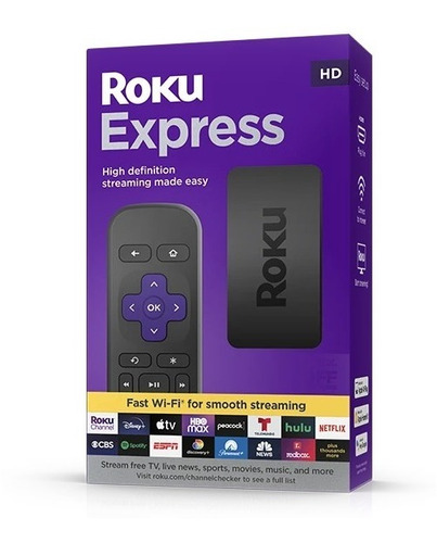 Roku Express 3960 Full Hd Wifi Control Remoto Hbo Disney +