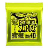 Cuerdas Guitarra Electrica Ernie Ball Regular Slinky 010 