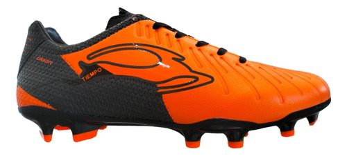 Zapato Futbol Tachones Soccer Tierra Unión 3050 Naranja Negr