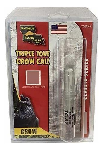 Haydel's Game Calls Inc. Tc-87 Triple Tone Crow Call For