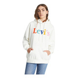 Buzo Levi's Prism Hoodie Mujer Moda Frisado